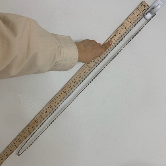 Long silver tone Chain or bag strap - Picture 3 of 7